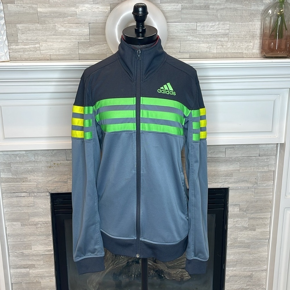 Adidas Climalite Full Zip Jacket Small